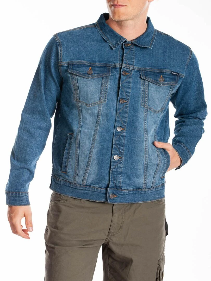Veste en jeans STANT 'Rica Lewis' Bleu