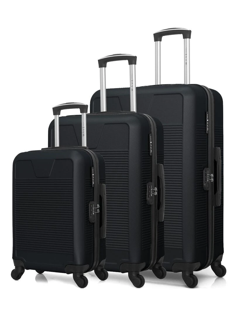 WAVE PARIS SET DE 3 SELENGA Noir