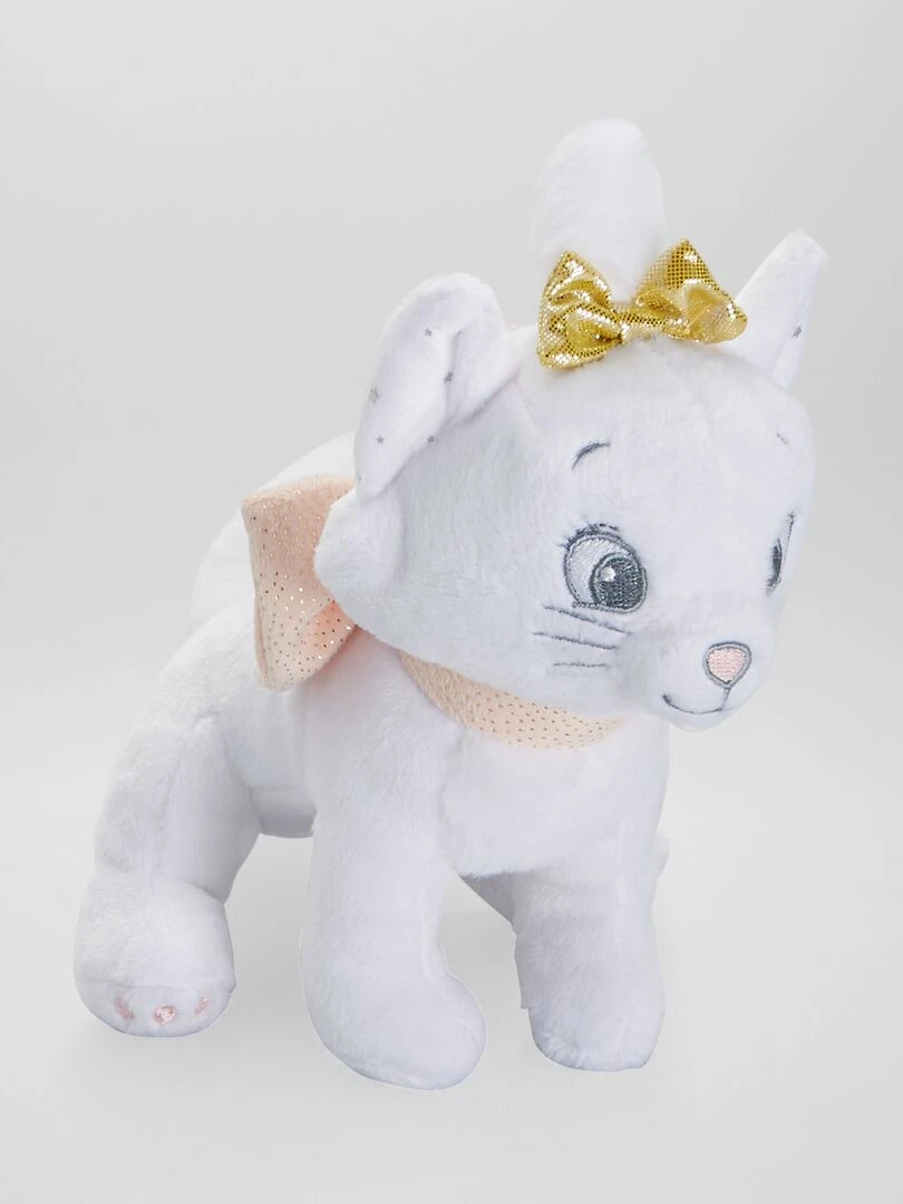 Peluche 'Marie' des 'Aristochats'   Blanc
