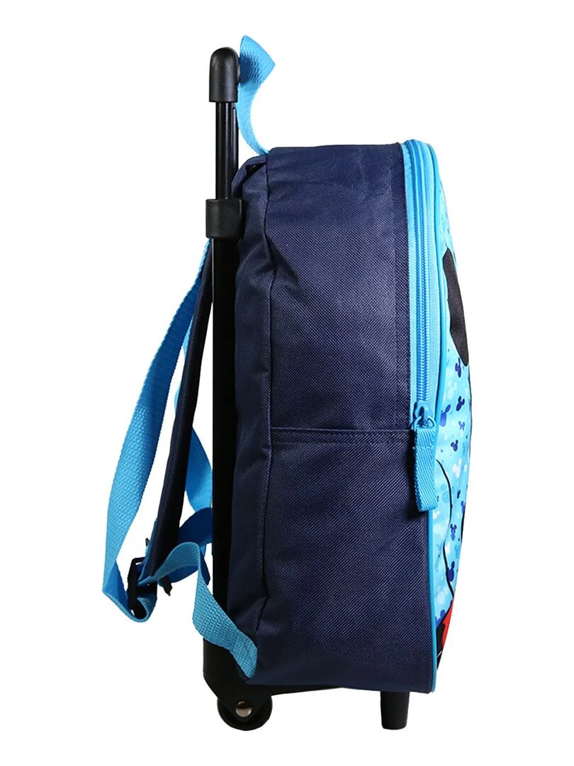 BAGTROTTER Sac à dos à roulettes 31 cm maternelle Disney Mickey Bleu   Bleu
