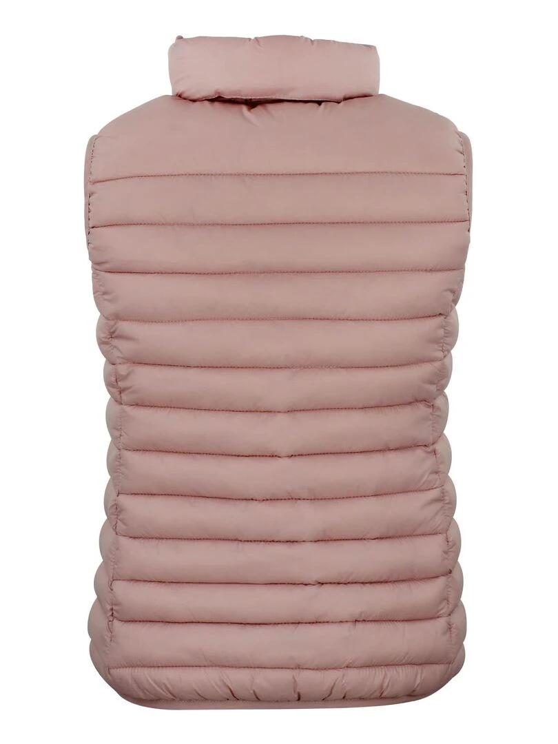 Doudoune fine sans manches femme ACOTI Rose
