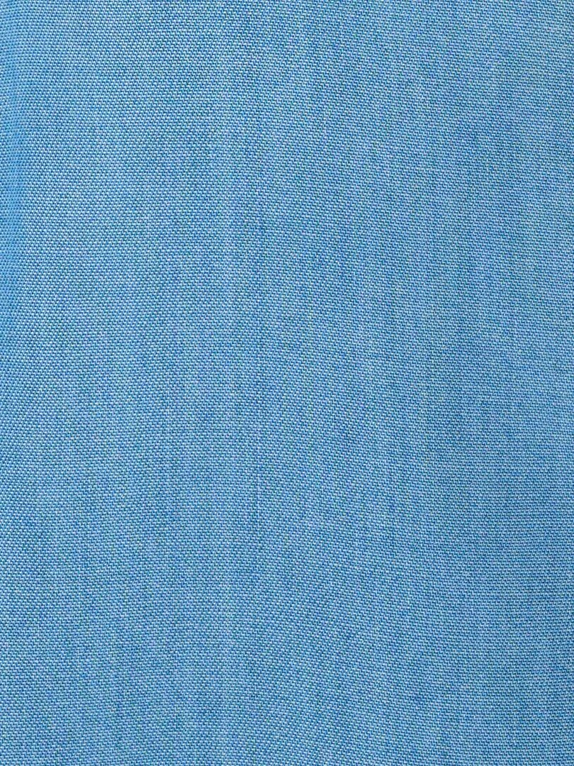 Chemise fibres lyocell Tencel(TM)    Damart   Bleu gris