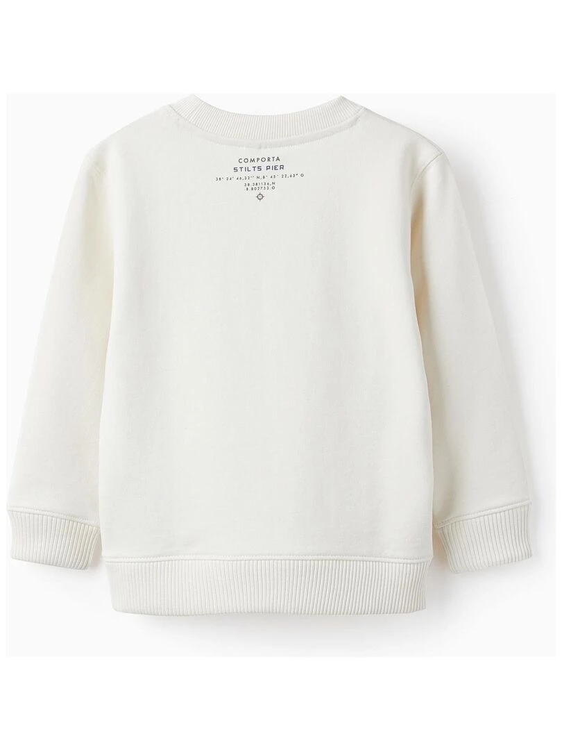 Pull en coton pour garçon 'Comporta' ATLANTIC COMPANY Beige clair