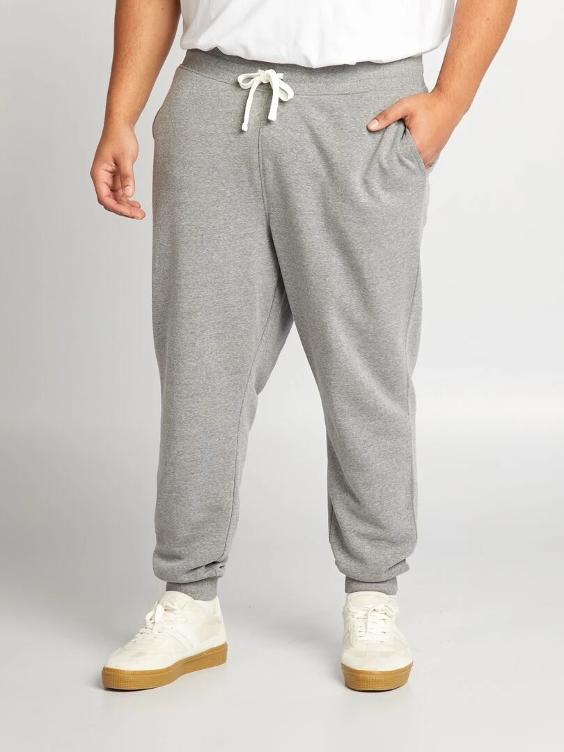 Pantalon de jogging en molleton Gris
