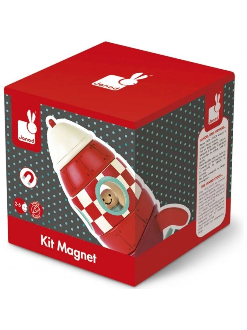 Kit Magnets Fusée À Construire   N/A