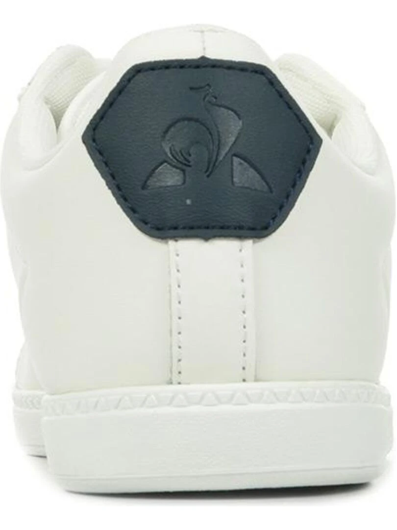 Baskets Le Coq Sportif Courtclassic Gs   Blanc Bleu marine