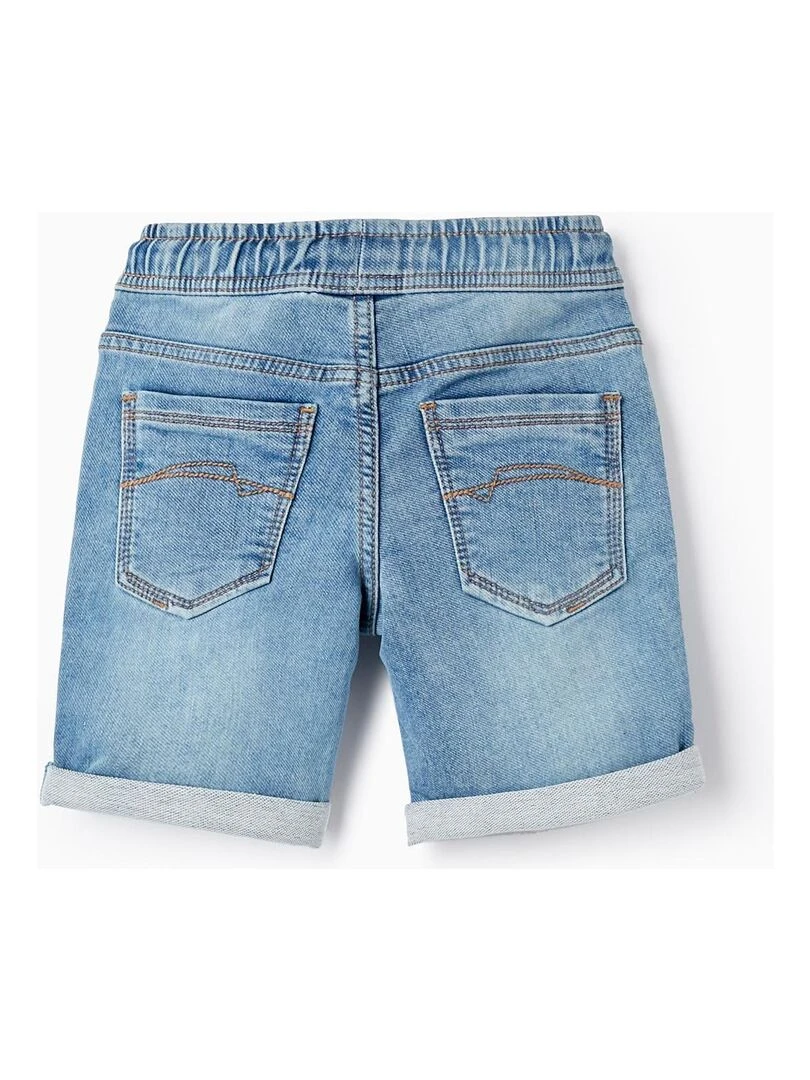 Shorts de sport midi pour garçon NO DRAMA IN THE BAHAMAS Bleu clair