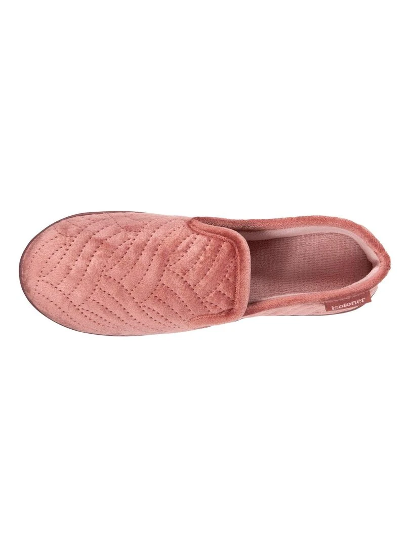 Chaussons charentaises Femme Blush Rose
