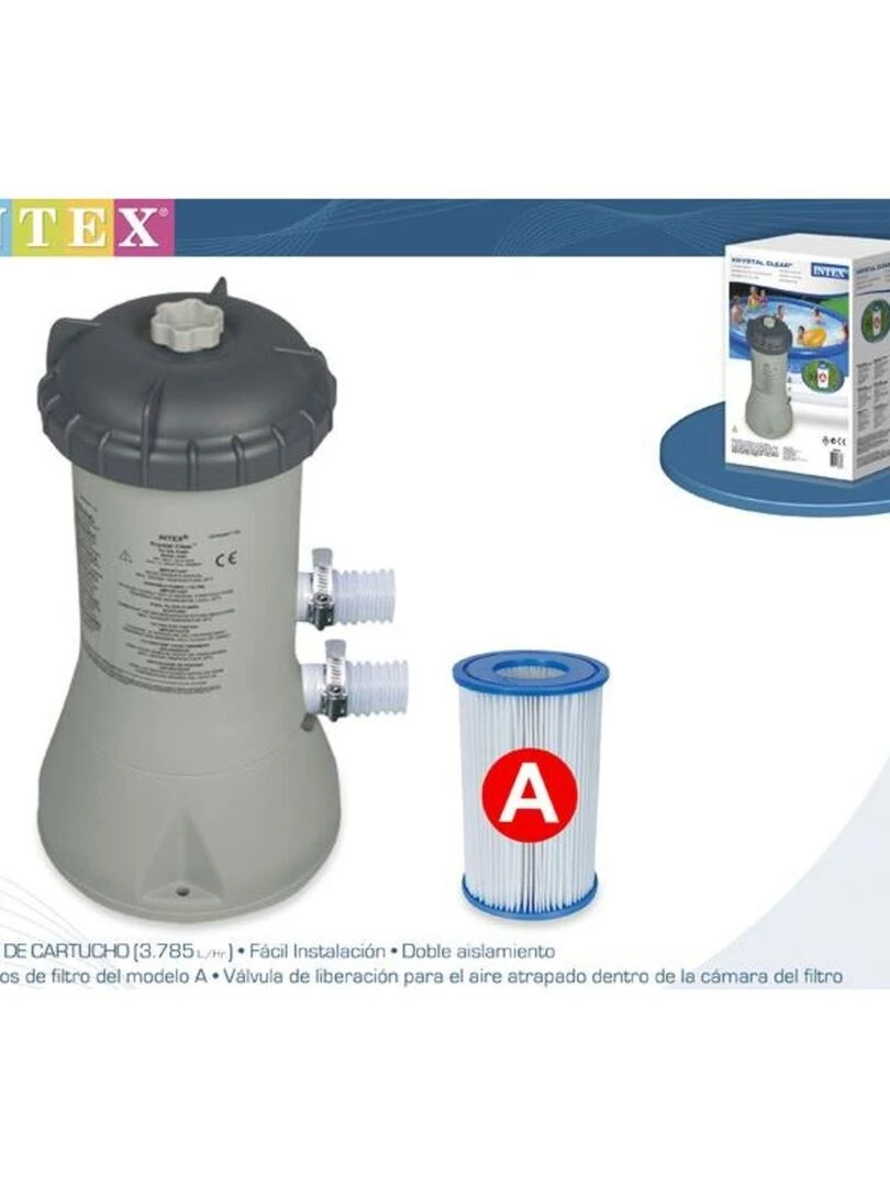 Filtres à cartouche. Epurateur à cartouche 3 8 m³/h   N/A