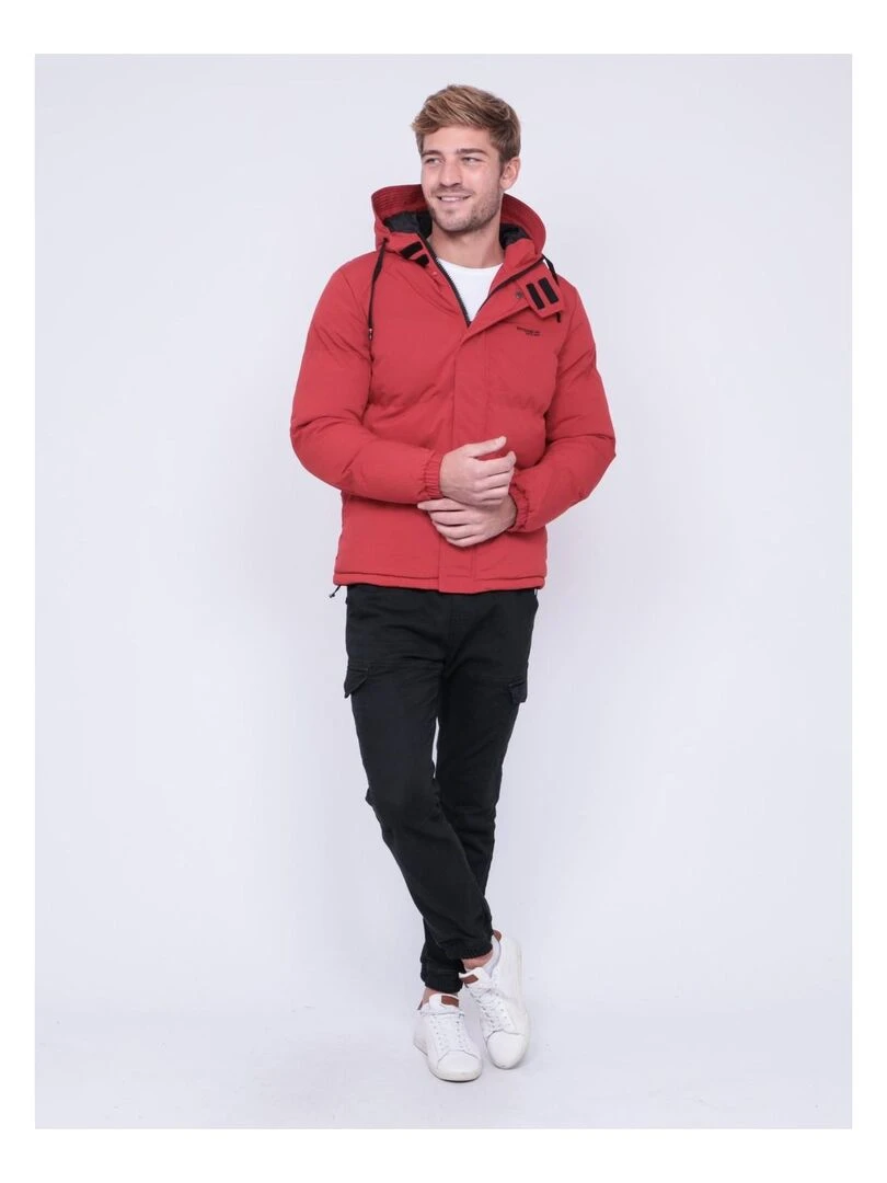 Parka capuche ZANDOVEN   Rouge