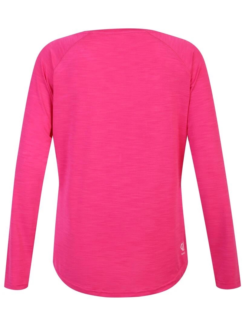 Dare 2B   T shirt de sport DISCERN   Rose foncé