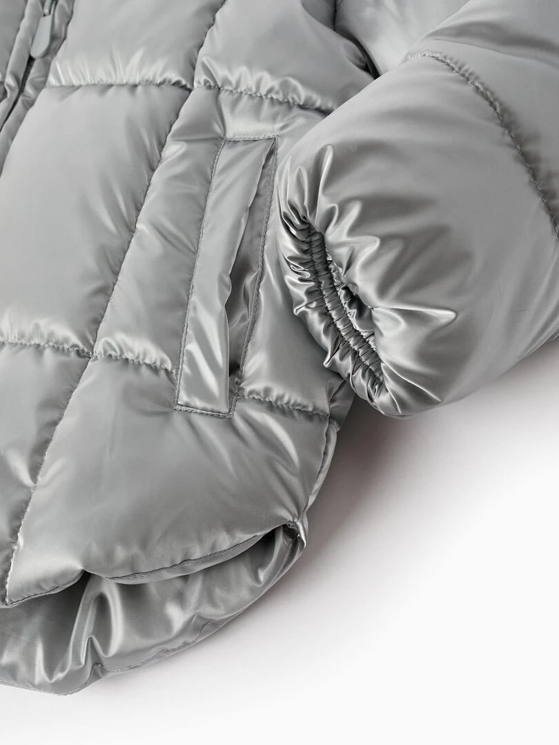Manteau matelassé pour fille 'Minnie'  MINNIE   Gris