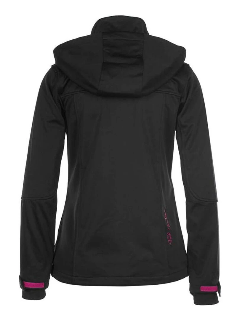Blouson softshell femme ANNE PEAK MOUNTAIN Noir
