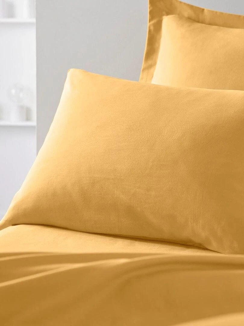 Taie d'oreiller  'ESSENTIAL' 'TODAY'   Jaune