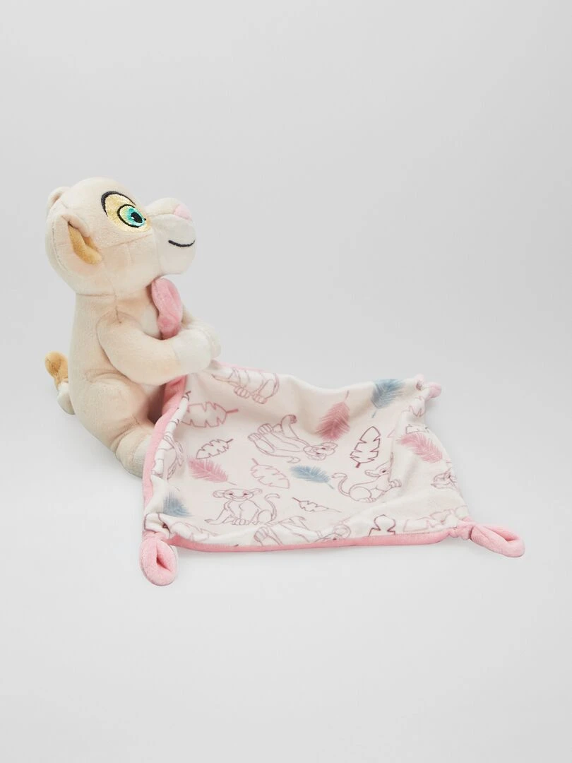 Doudou mouchoir 'Nala' Rose