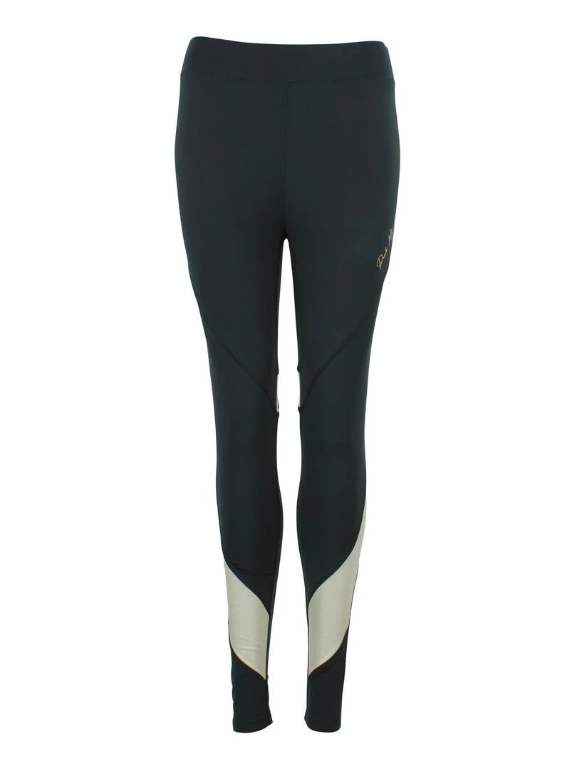 Legging technique femme ATHLETE Noir Doré