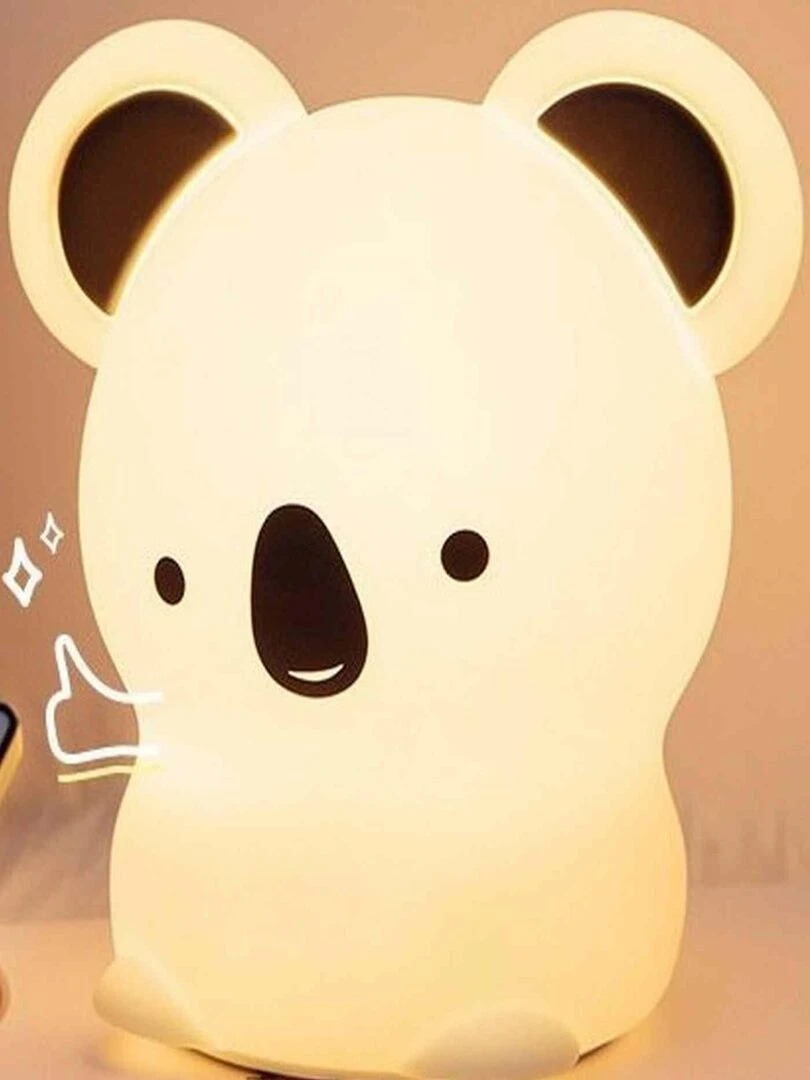 Ma lampe Veilleuse Koala   Beige clair