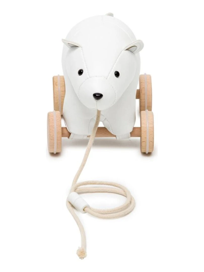Jouet à tirer Ours blanc N/A