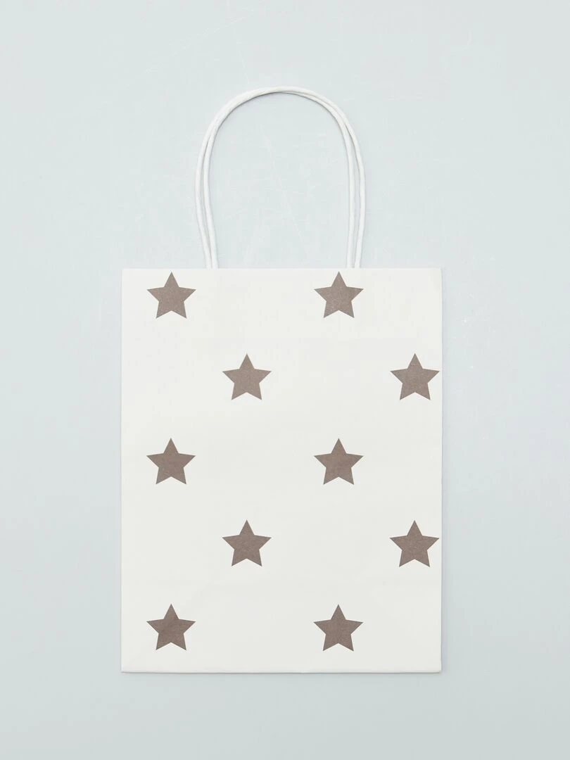 Lot de 2 sacs de Noël   Marron 'renne'