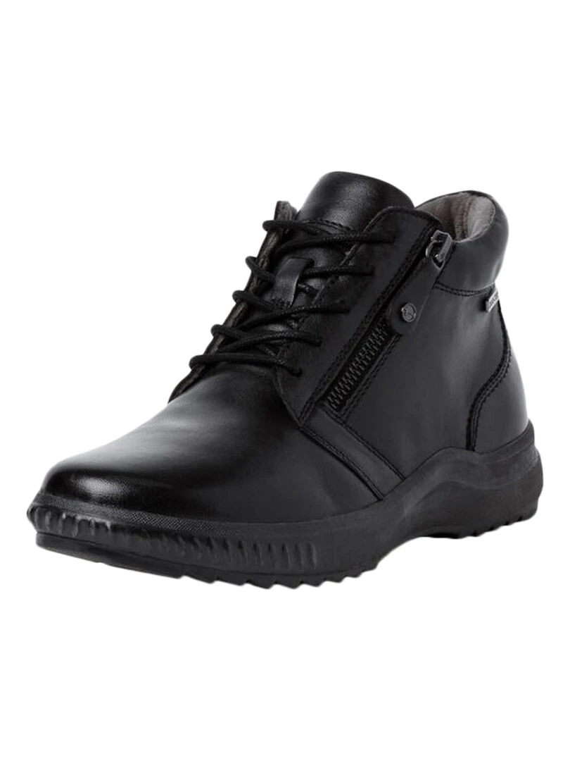 Basket Cuir Tamaris Comfort Noir
