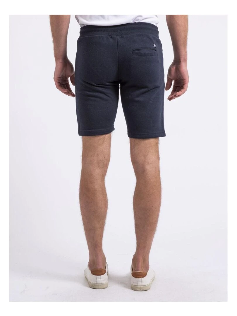 Bermuda molleton BERNY Bleu marine