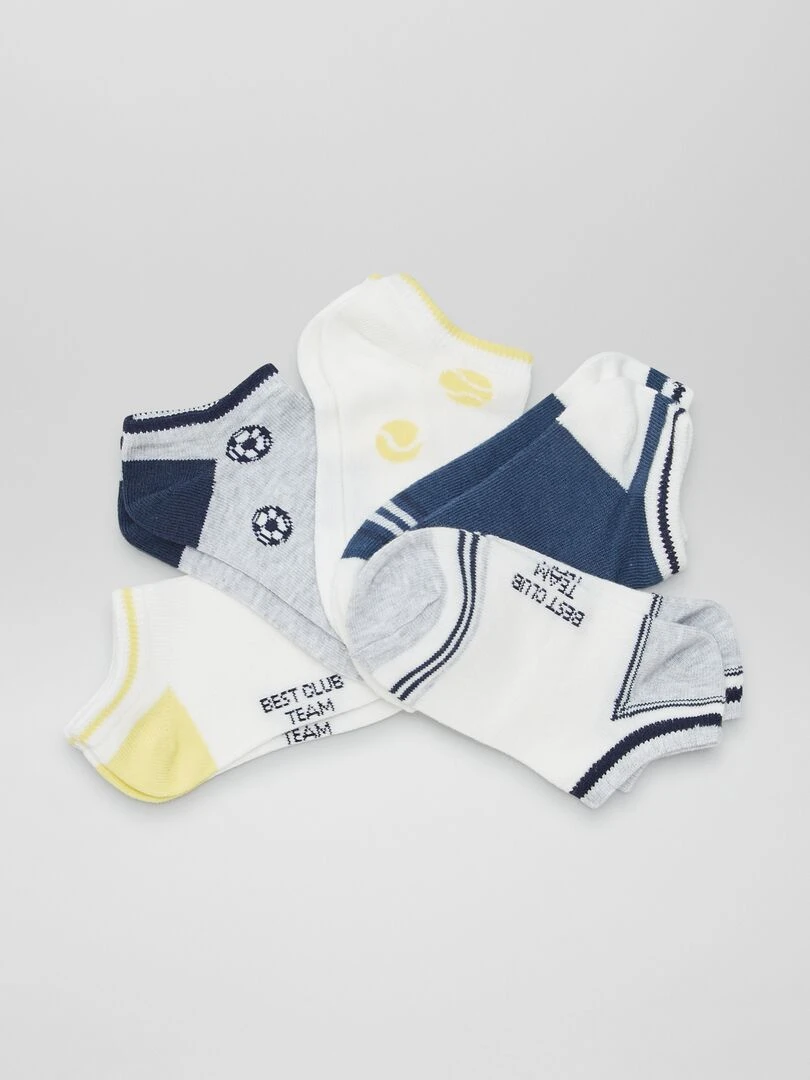 Chaussettes invisibles Gris