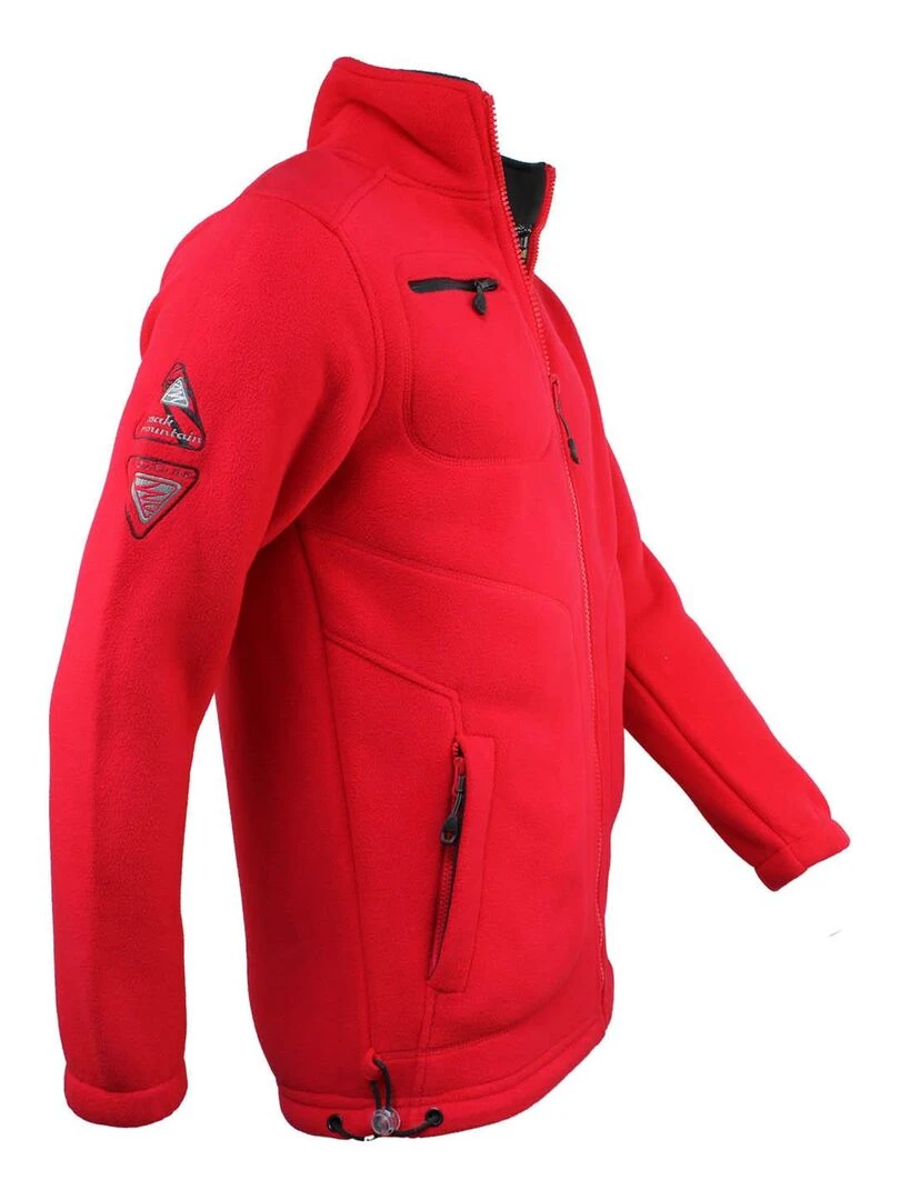 Blouson polaire homme CIK   PEAK MOUNTAIN   Rouge