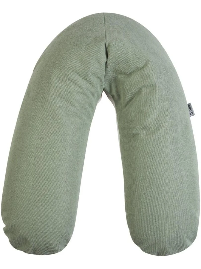 Tinéo   Coussin de maternité et d'allaitement éponge vert sauge   Vert