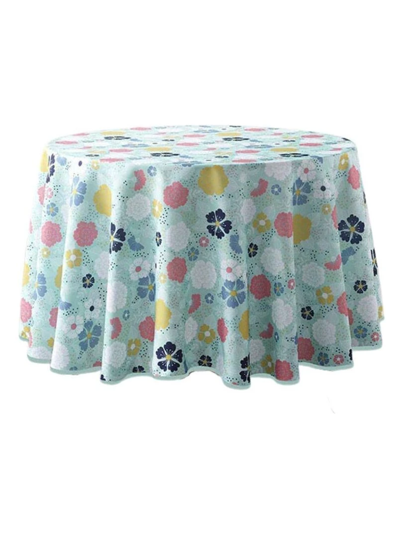 Nappe ronde Lily Vert jade