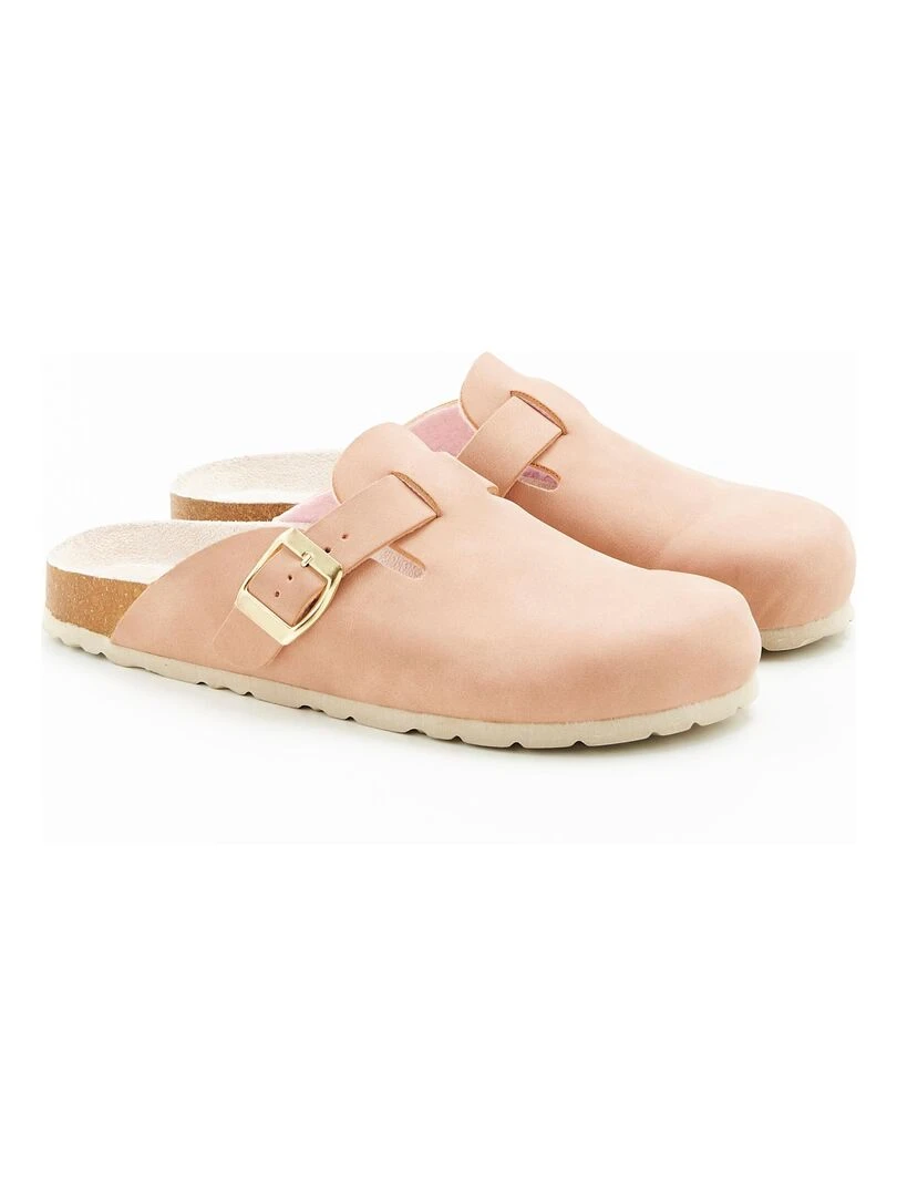 Mules forme sabot Piedical Damart Taupe
