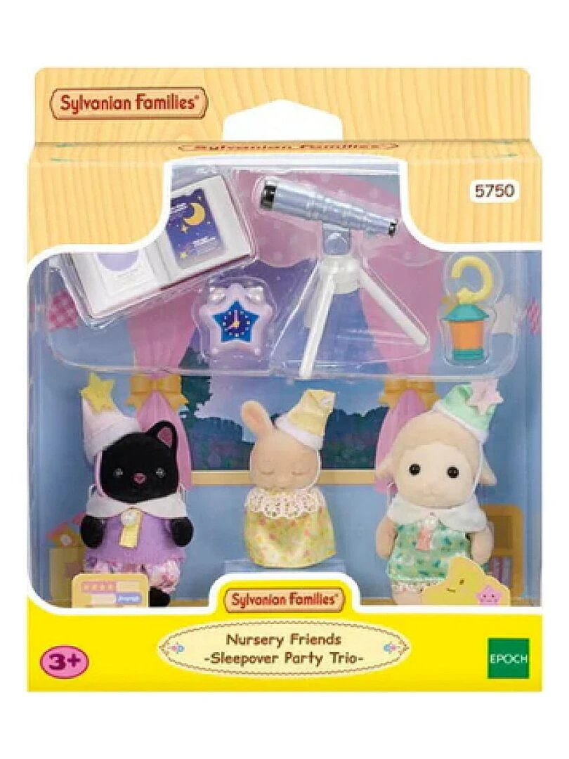 5750 'Sylvanian Families' Le trio des bebes pyjama party   N/A