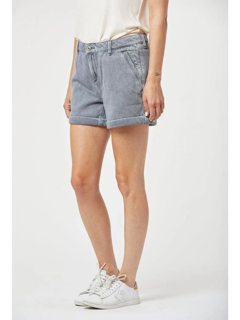 Lee Cooper Short coton JILL Gris