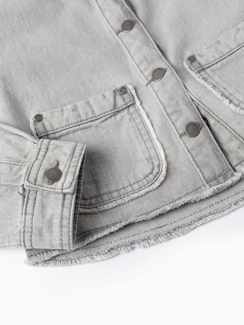 Veste en Jean pour Fille   Vert
