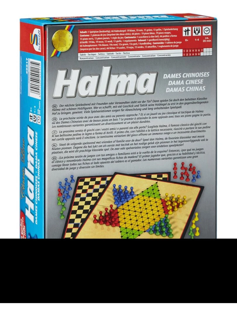Halma : Dames chinoises : Classic Line   N/A