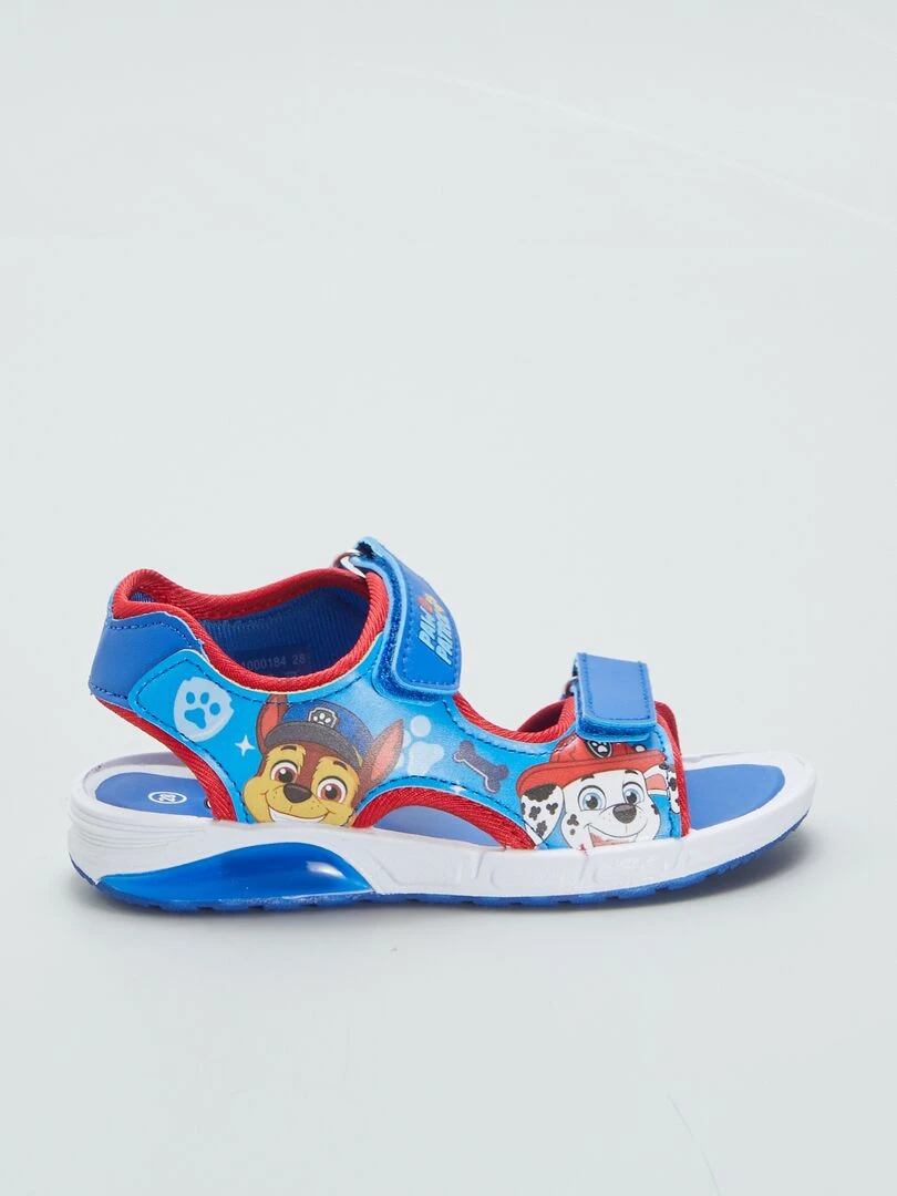 Sandales à scratchs 'Pat 'Patrouille' BLEU