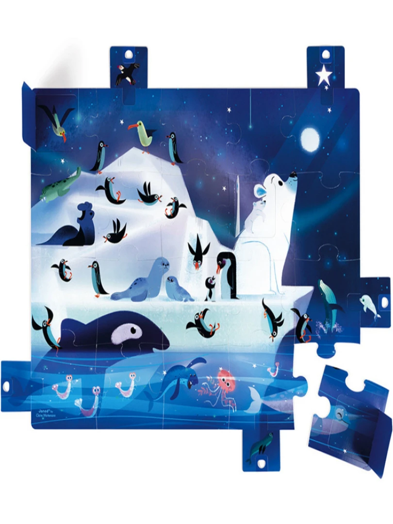 Puzzle Surprise À Volets A La Belle Étoile (20 Pièces) N/A