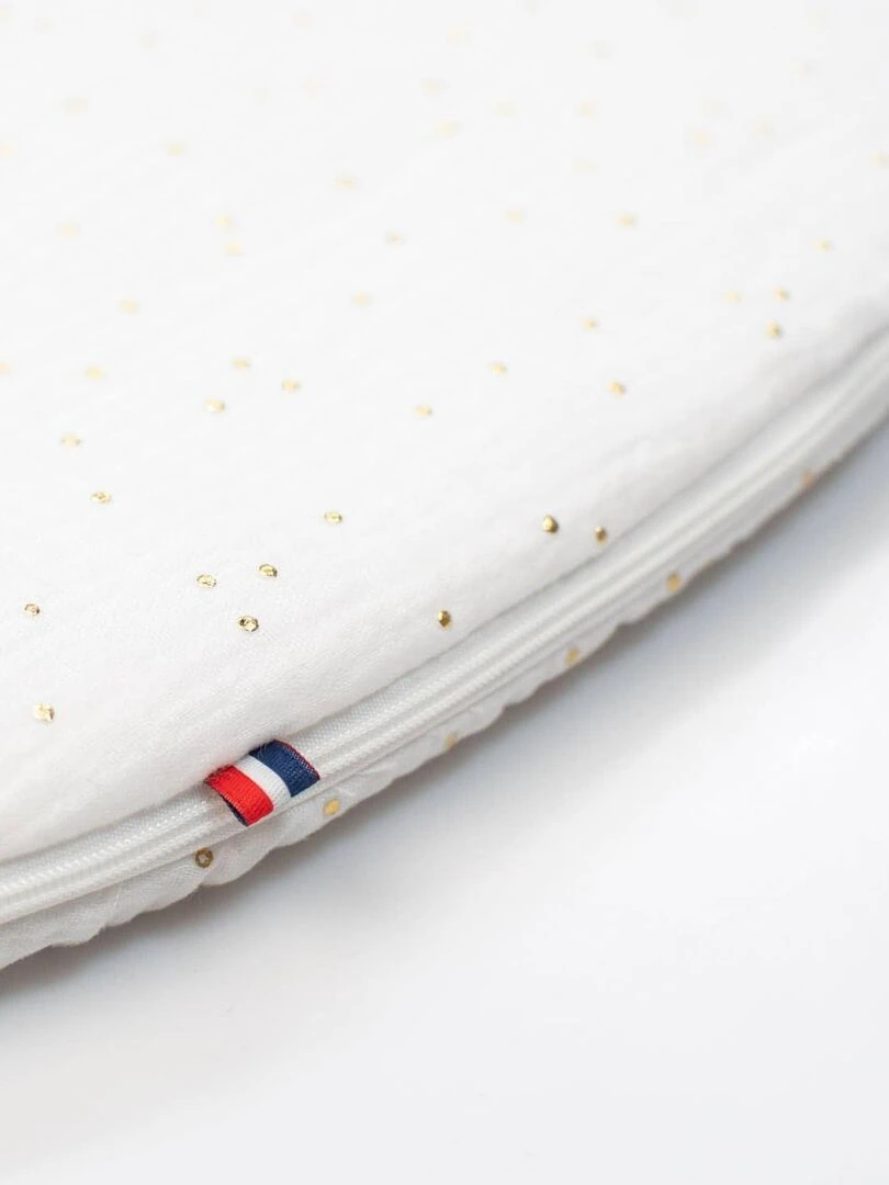 Gigoteuse sans manches en gaze de coton  Jeanne   Blanc Doré