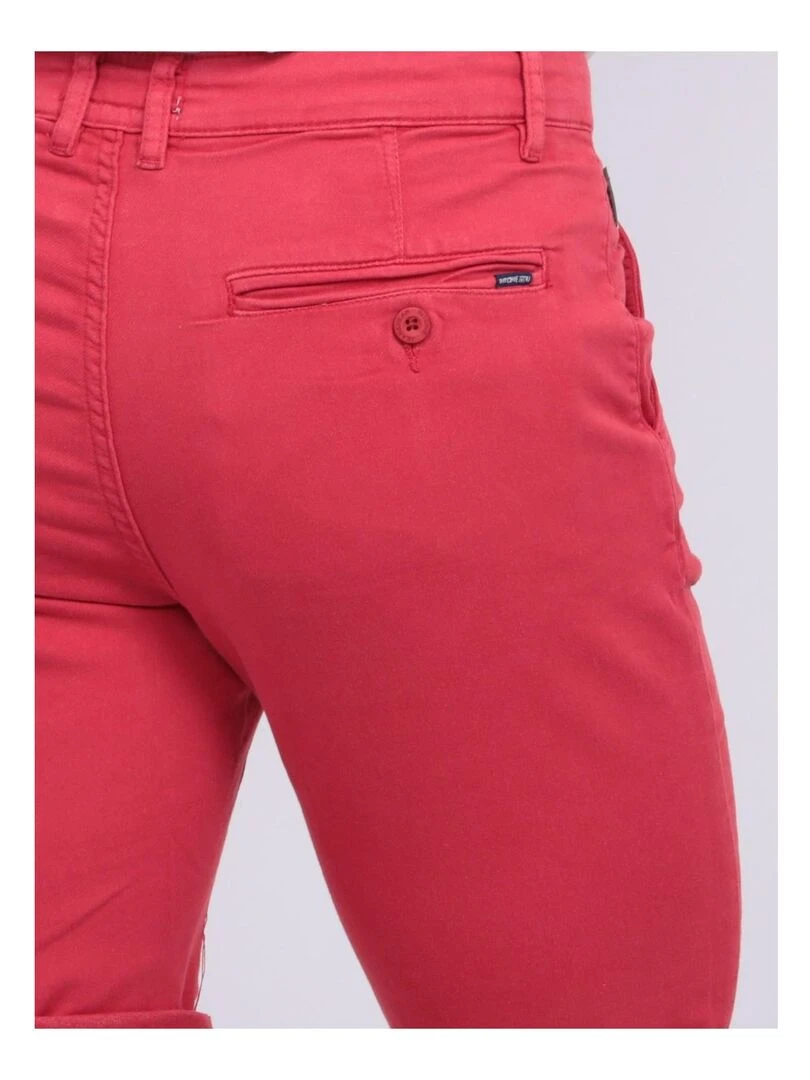 Bermuda chino BAVOLTA Rouge