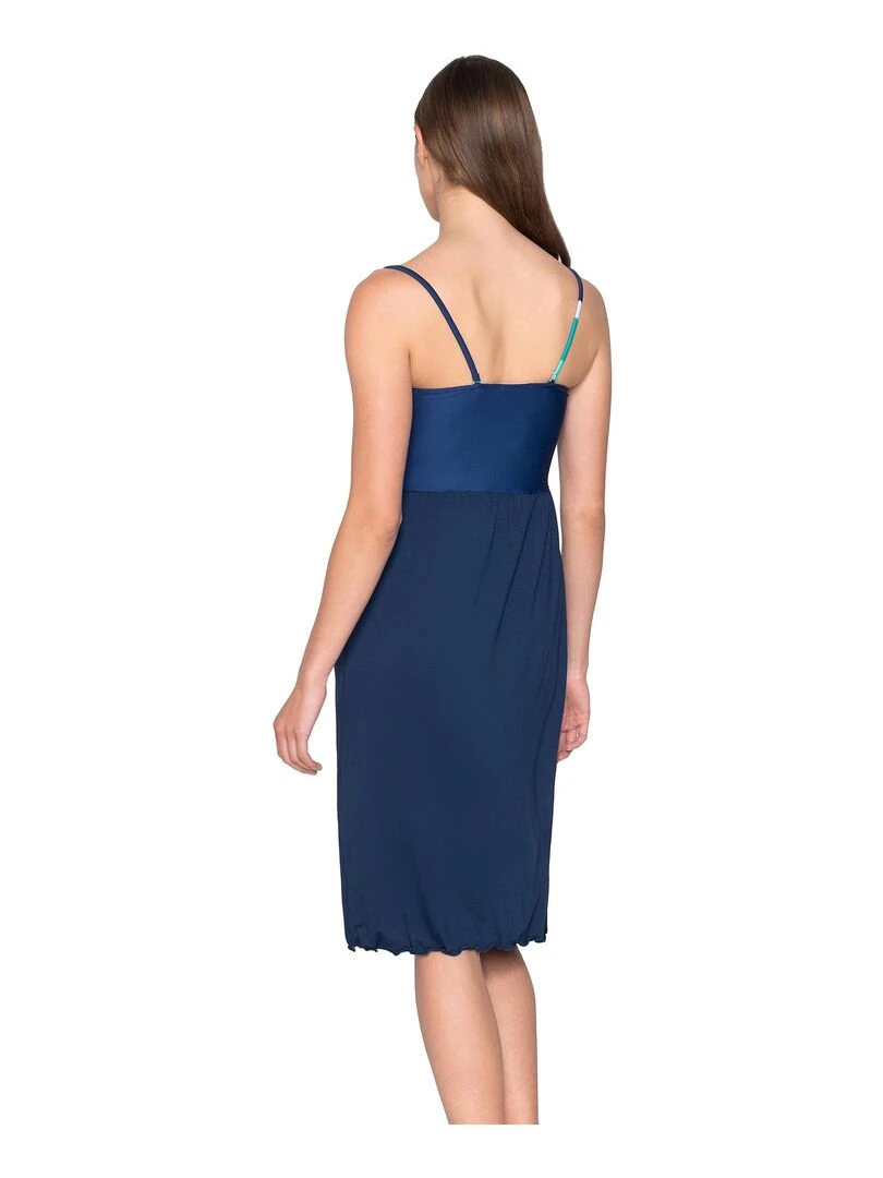Robe estivale multipositions convertible jupe Horizon Bleu