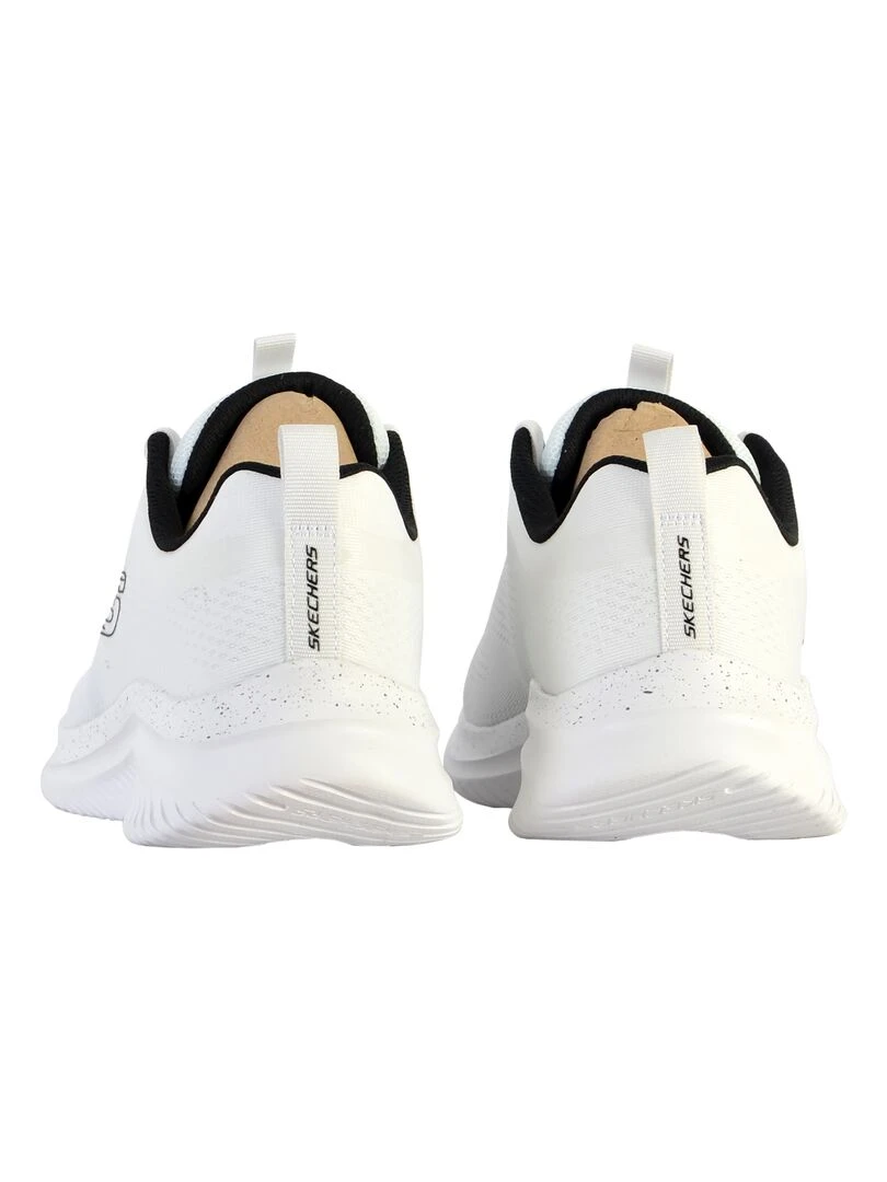 Basket à lacet Skechers Ultra Flex   Blanc