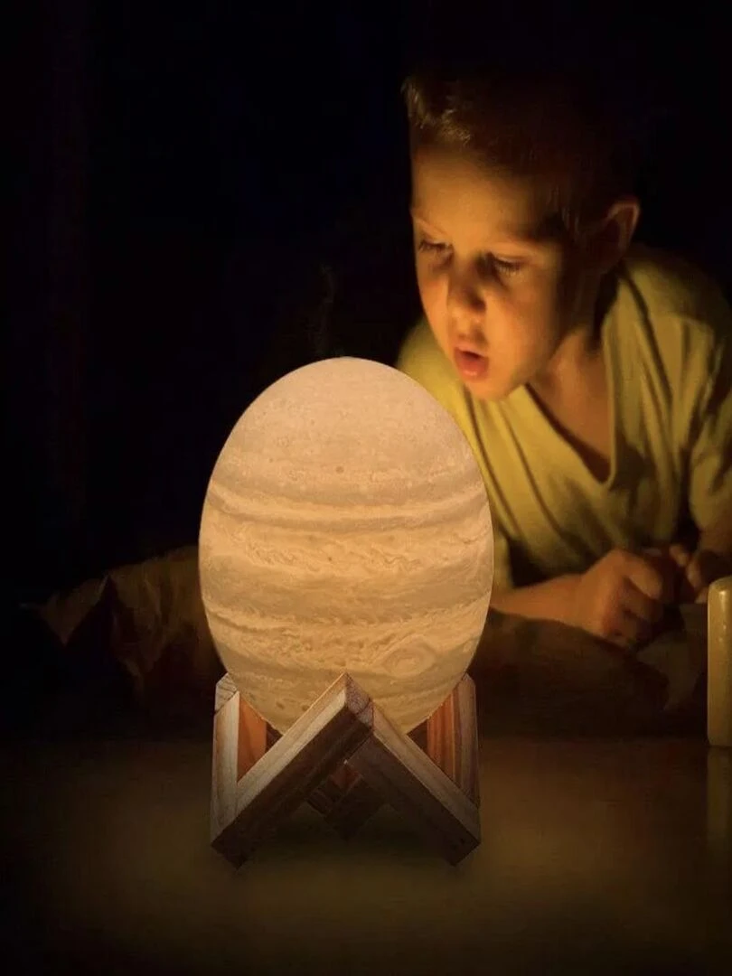 FEERIQUE   Lampe à poser Jupiter   Beige clair