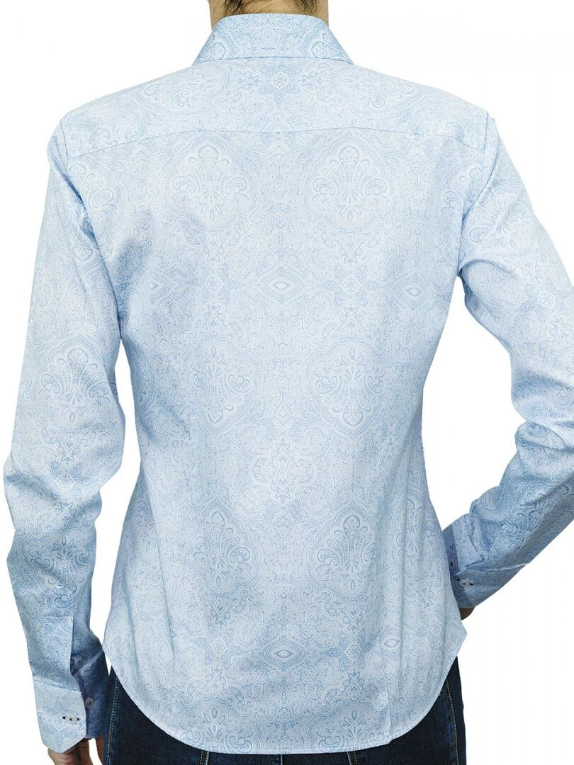 Chemise imprimée KIARA   Bleu