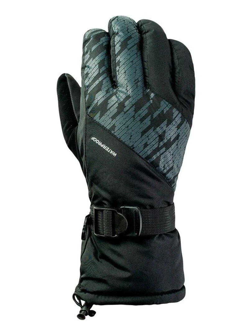 Hi Tec Gants de ski ELIME Noir Gris