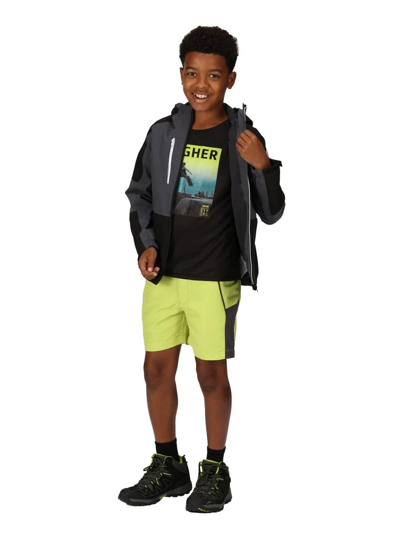 Regatta   Veste imperméable HIGHTON   Gris Noir Noir