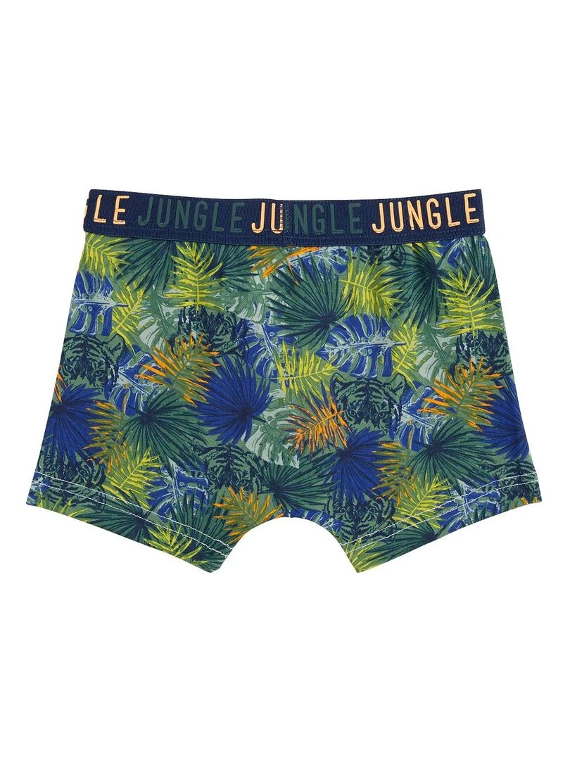 Lot de 2 boxers garçon Sirocco   Kaki