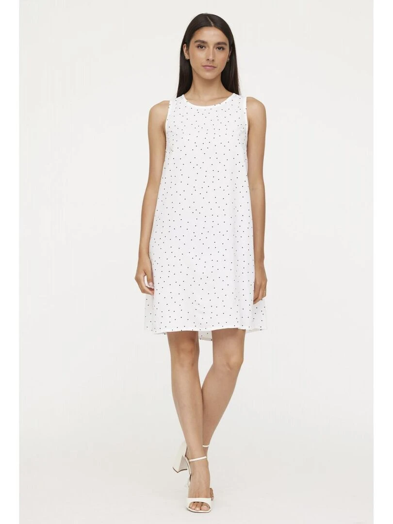 Lee Cooper Robe viscose LENA Blanc
