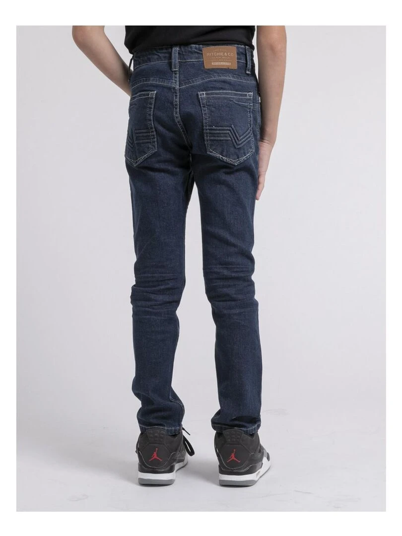 Jean coupe ajustée SALAGNON J Bleu foncé