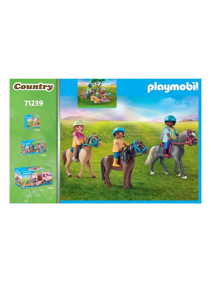 71239 'Playmobil' Cavaliers  chevaux   N/A