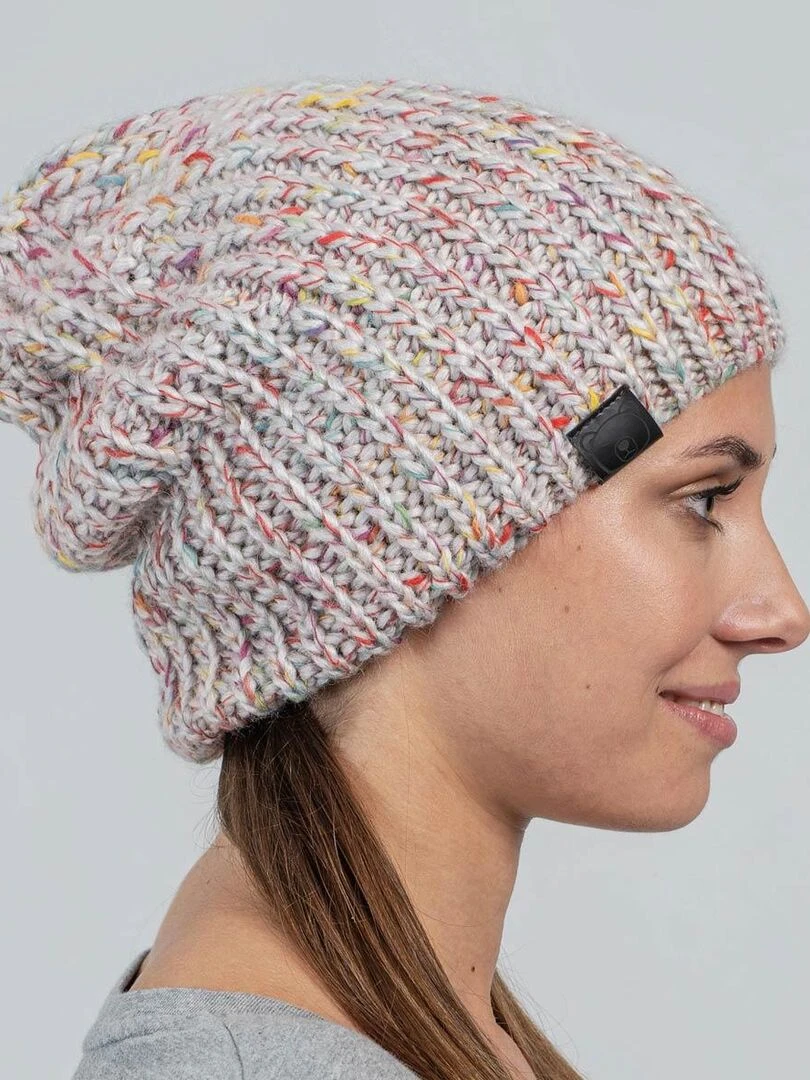 Bonnet Tricot Cabra   Multicolore
