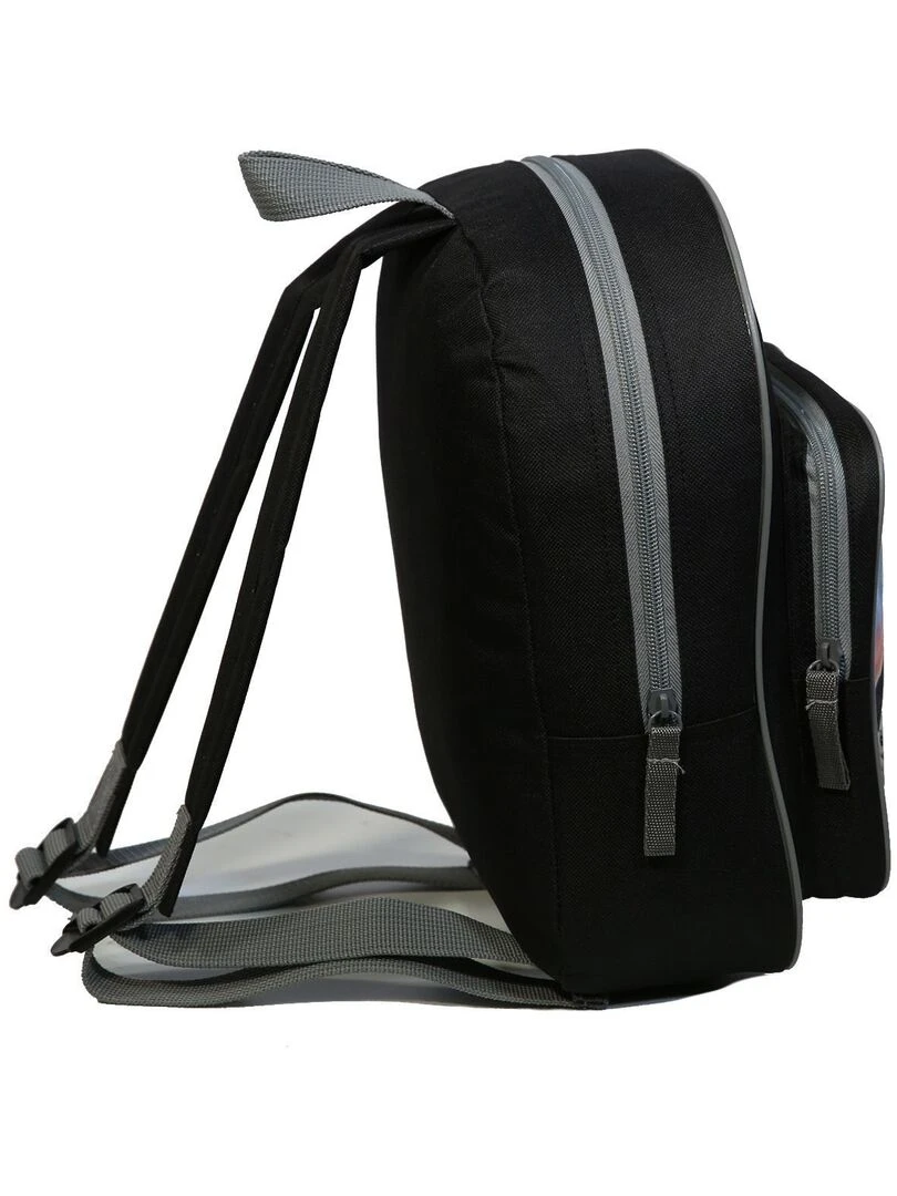 Sac à dos maternelle 31 cm avec poche Star Wars/The Mandalorian Baby Yoda Noir et Gris Bagtrotter   Gris Noir